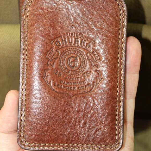 Vintage Ghurka No 2 Olive Green Twill and Leather Express Bag - Picture 12 of 16